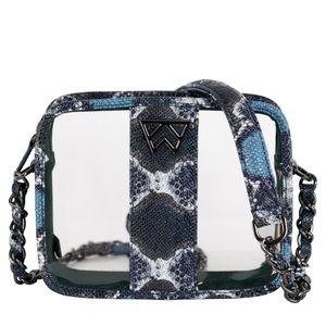 Kelly Wynne clear purse